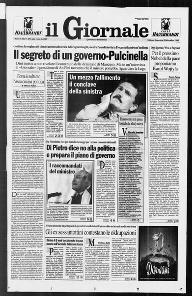 Il giornale : quotidiano del mattino